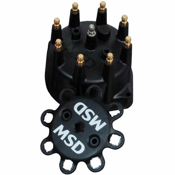 84313 Extra-Duty Series Distributor Cap - Black, Direct Fit, Sold Individually