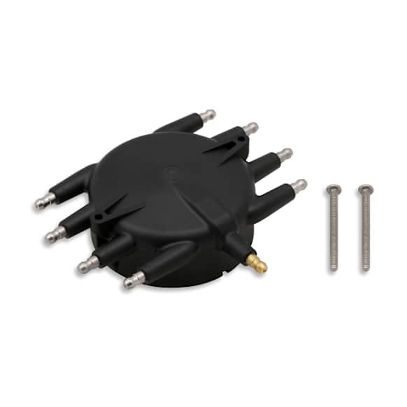 85413 Universal, Crab Style Distributor Cap, Black