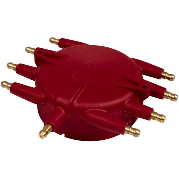 8541 Extra-Duty Series Distributor Cap - Red, Direct Fit, Sold Individually