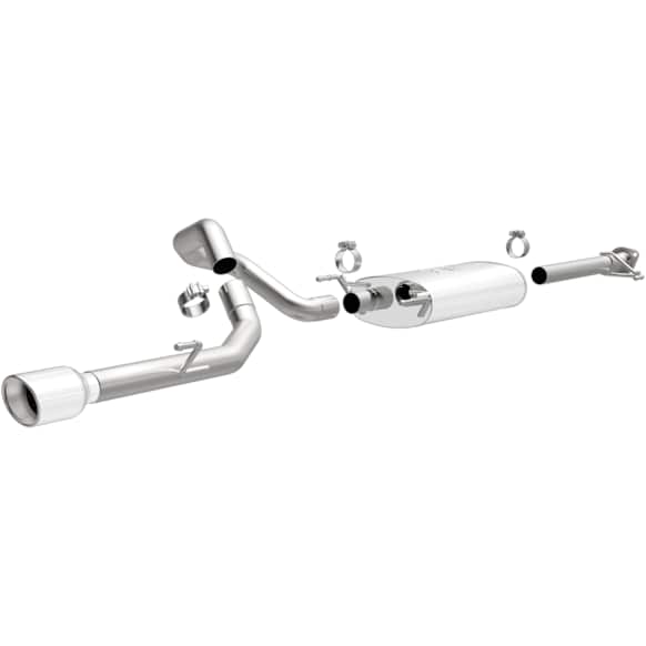 15145 Cat-Back Exhaust System, 4.0L, 6Cyl, Made of Stainless Steel, Street Series