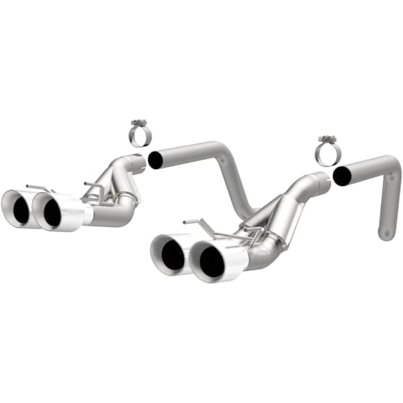 15283 Axle-Back Exhaust System, 6.2L, 8Cyl, Made of Stainless Steel, Race Series