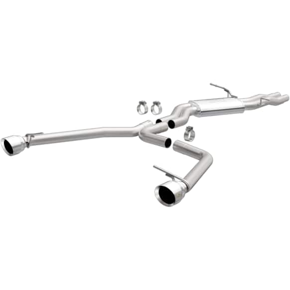 15378 Cat-Back Exhaust System, 3.0L, 6Cyl, Made of Stainless Steel, Touring Series