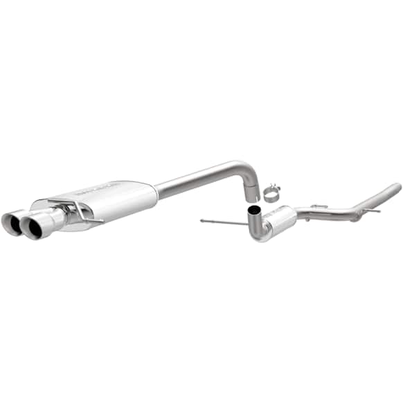 15486 Cat-Back Exhaust System, 2.0L, 4Cyl, Made of Stainless Steel, Touring Series