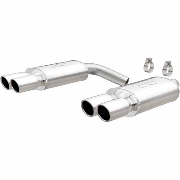 15623 Axle-Back Exhaust System, 5.7L, 8Cyl, Made of Stainless Steel, Street Series