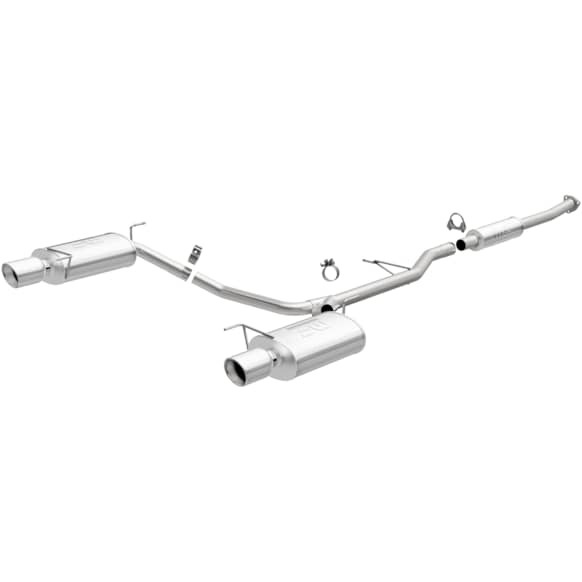 15640 Cat-Back Exhaust System, 3.0L, 6Cyl, Made of Stainless Steel, Street Series