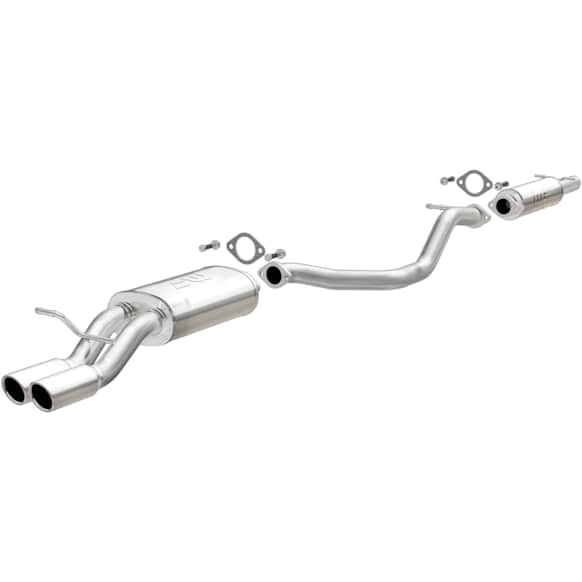 15648 Cat-Back Exhaust System, Made of Stainless Steel, Touring Series