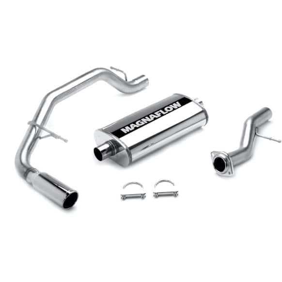 15666 Cat-Back Exhaust System, Made of Stainless Steel, Street Series