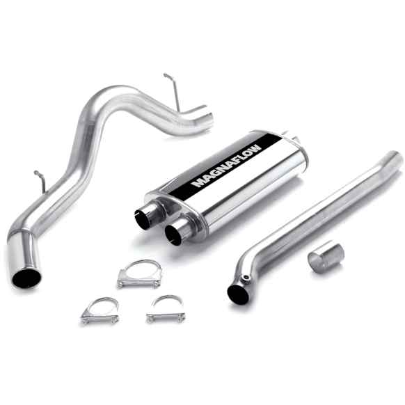 15716 Cat-Back Exhaust System, 8.1L, 8Cyl, Made of Stainless Steel, Street Series