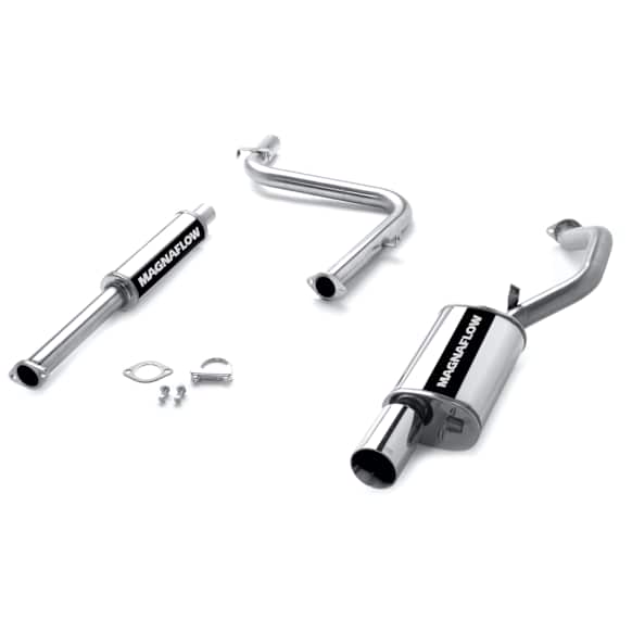 15744 Cat-Back Exhaust System, Made of Stainless Steel, Street Series