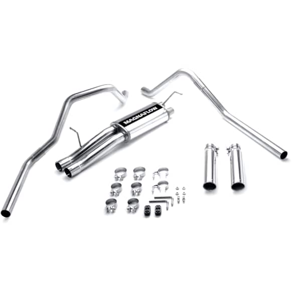 15829 Cat-Back Exhaust System, 6.0L, 8Cyl, Made of Stainless Steel, Street Series