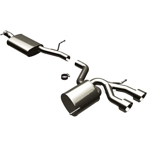 16501 Cat-Back Exhaust System, 3.2L, 6Cyl, Made of Stainless Steel, Touring Series