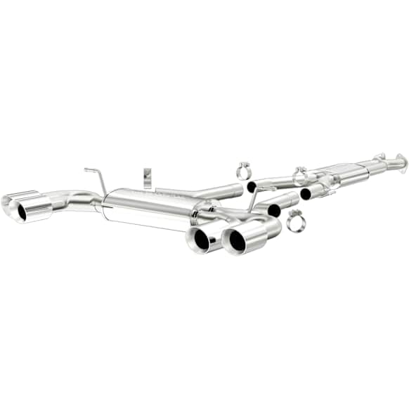 16507 Cat-Back Exhaust System, 3.8L, 6Cyl, Made of Stainless Steel, Street Series