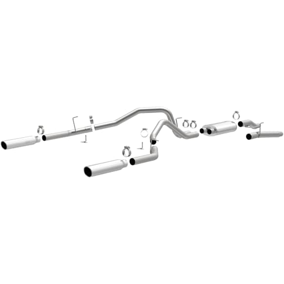 16520 Cat-Back Exhaust System, Made of Stainless Steel, Street Series