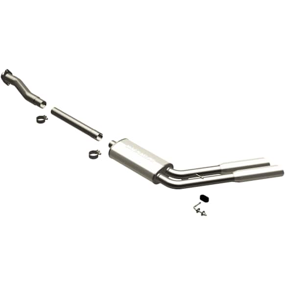 16522 Cat-Back Exhaust System, Made of Stainless Steel, Street Series