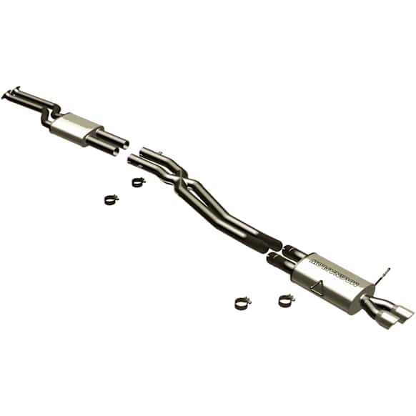 16533 Cat-Back Exhaust System, 3.0L, 6Cyl, Made of Stainless Steel, Touring Series