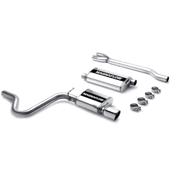 16635 Cat-Back Exhaust System, Made of Stainless Steel, Street Series