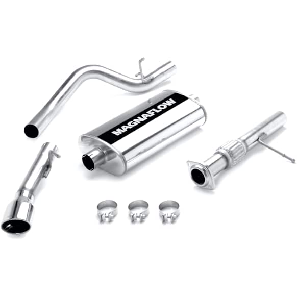16672 Cat-Back Exhaust System, Made of Stainless Steel, Street Series