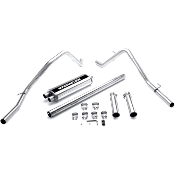 16700 Cat-Back Exhaust System, 5.7L, 8Cyl, Made of Stainless Steel, Street Series