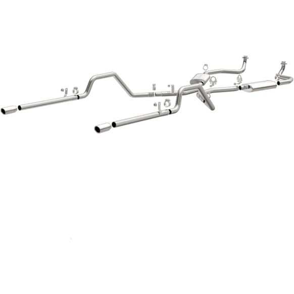 16724 Crossmember-Back Exhaust System, Made of Stainless Steel, Street Series