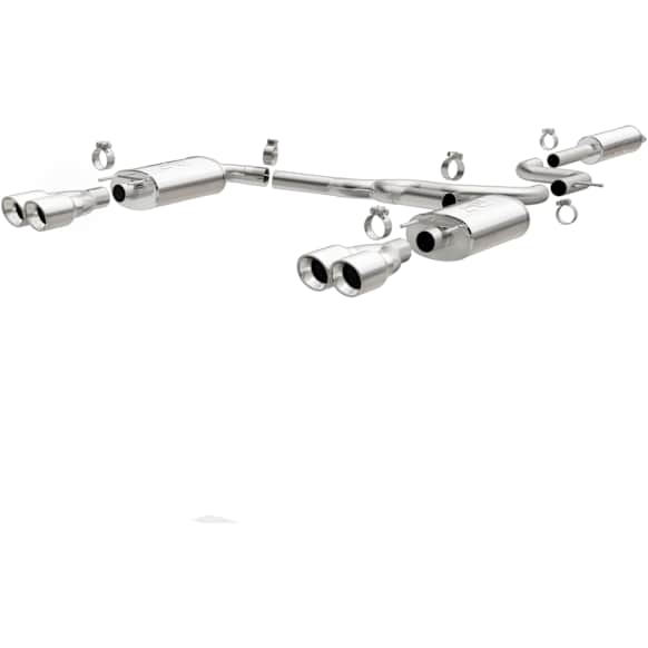 16726 Cat-Back Exhaust System, 5.3L, 8Cyl, Made of Stainless Steel, Street Series