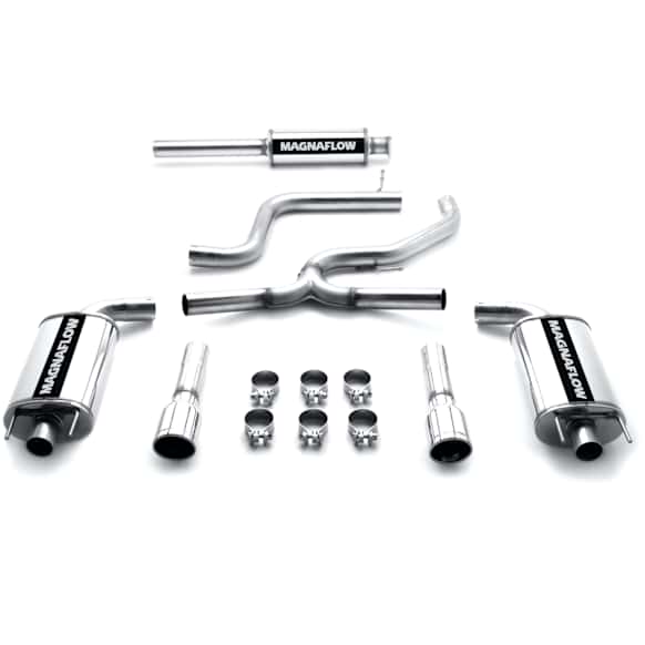 16727 Cat-Back Exhaust System, 5.3L, 8Cyl, Made of Stainless Steel, Street Series
