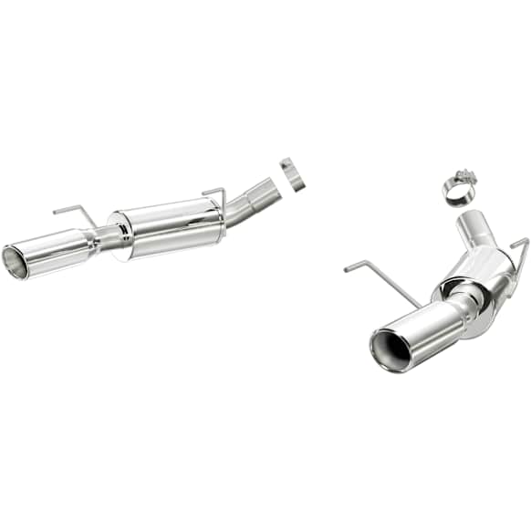 16793 Axle-Back Exhaust System, Made of Stainless Steel, Competition Series