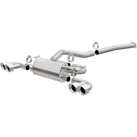 16824 Cat-Back Exhaust System, 2.5L, 4Cyl, Made of Stainless Steel, Street Series