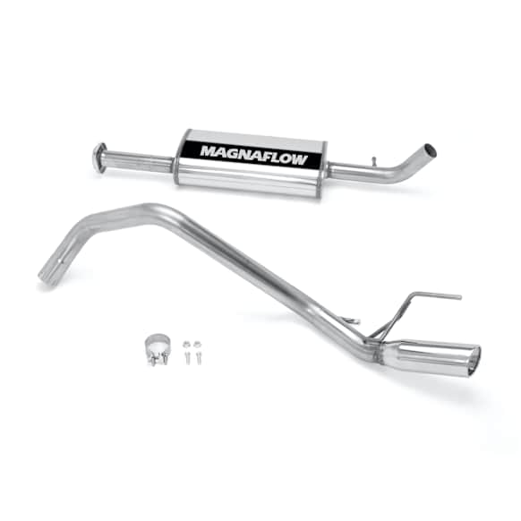 16834 Cat-Back Exhaust System, 3.7L, 6Cyl, Made of Stainless Steel, Street Series