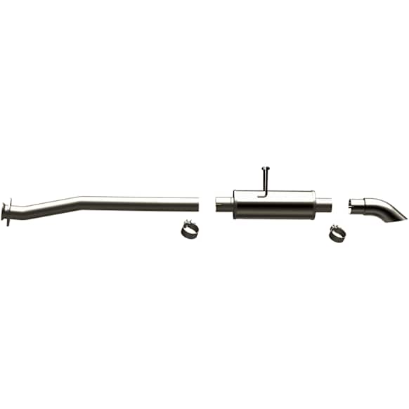 17114 Cat-Back Exhaust System, Made of Stainless Steel, Off Road Pro Series