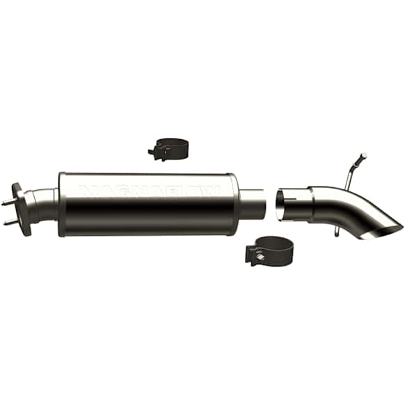 17122 Cat-Back Exhaust System, Made of Stainless Steel, Off Road Pro Series