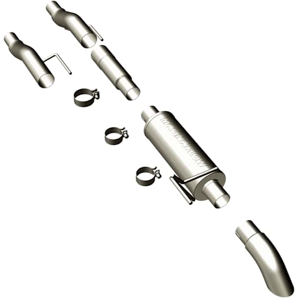 17137 Cat-Back Exhaust System, Made of Stainless Steel, Off Road Pro Series