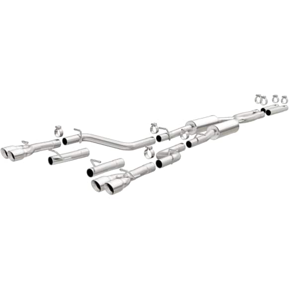 19217 Cat-Back Exhaust System, 3.6L, 6Cyl, Made of Stainless Steel, Competition Series