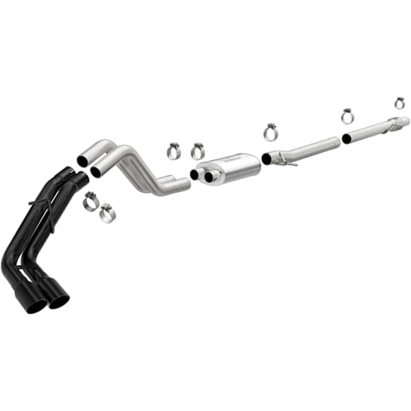 19454 Cat-Back Exhaust System, 2.3L, 4Cyl, Made of Stainless Steel, Street Series