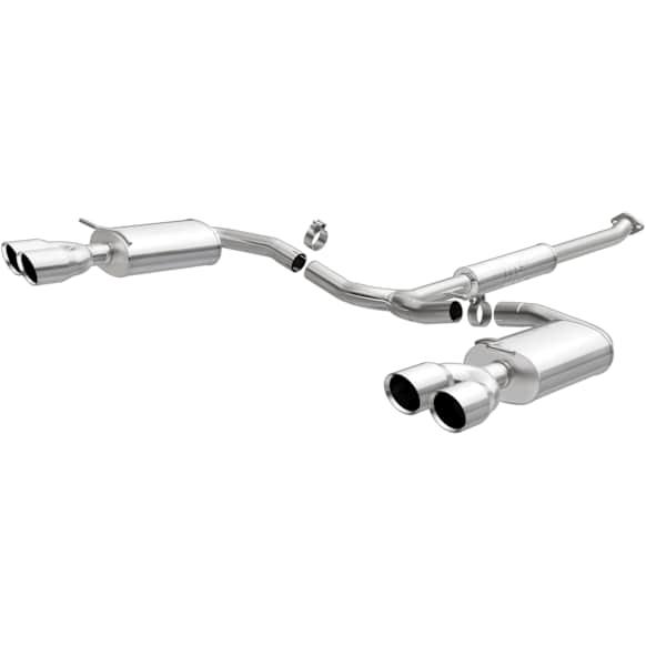 19457 Cat-Back Exhaust System, 2.0L, 4Cyl, Made of Stainless Steel, Street Series