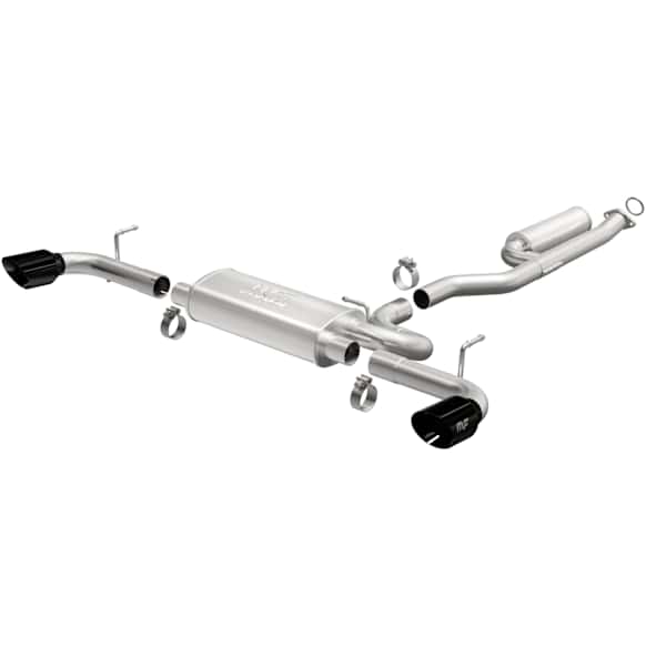 19500 Cat-Back Exhaust System, 2.5L, 4Cyl, Made of Stainless Steel, Street Series