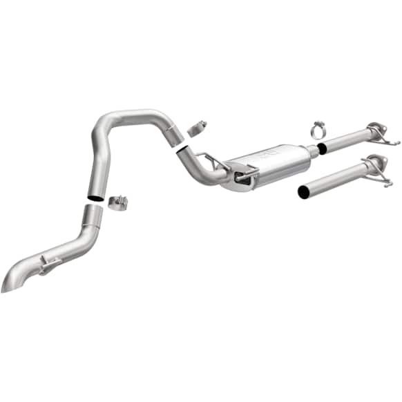 2006 Lexus GX470 - Cat-Back Exhaust System, Made of Stainless Steel, Overland Series