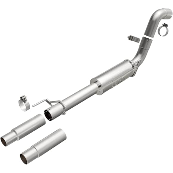 19572 Cat-Back Exhaust System, Made of Stainless Steel, D-Fit Series