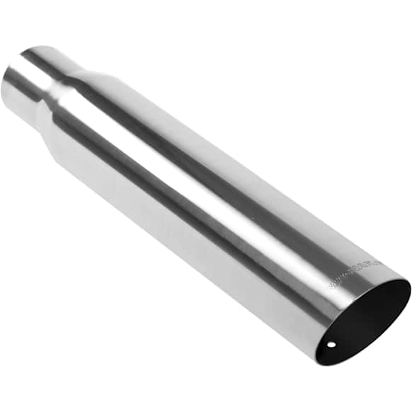 35105 Exhaust Tip - Polished, Stainless Steel, Single, Universal, Sold individually