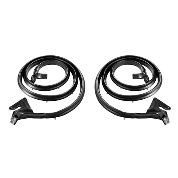 1965 Pontiac Bonneville - Door Seal Weatherstrip Seal, 4-Door, Hardtop, Pair R&L