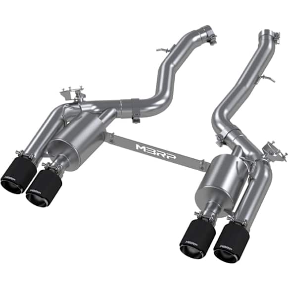 S45023CF Resonator-Back Exhaust System, 3.0L, 6Cyl, Made of Stainless Steel, Armor Pro Series