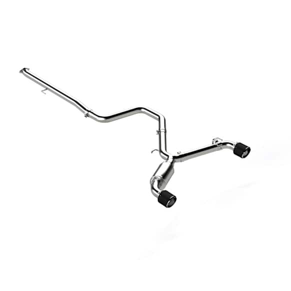 S47073CF Cat-Back Exhaust System, 2.0L, 4Cyl, Made of Stainless Steel, Armor Pro Series