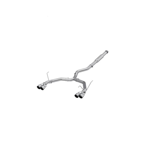 S4808304 Cat-Back Exhaust System, 2.4L, 4Cyl, Made of Stainless Steel, Armor Pro Series