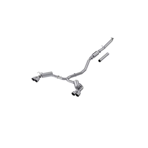 S4906AL Cat-Back Exhaust System, 1.5L, 4Cyl, Made of Aluminized Steel