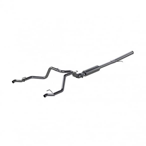 S5065AL Cat-Back Exhaust System, 6.2L, 8Cyl, Made of Aluminized Steel, Armor Lite Series