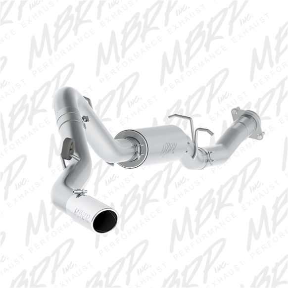 S5078AL Cat-Back Exhaust System, 6.0L, 8Cyl, Made of Aluminized Steel, Armor Lite Series