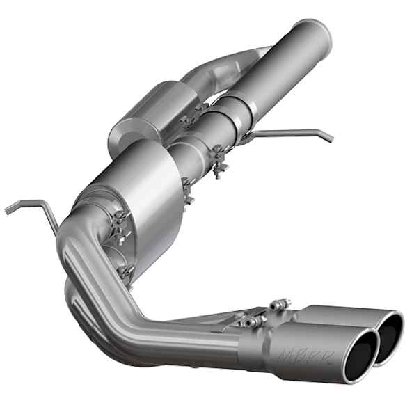 2014 GMC Sierra 1500 - Armor Lite Series, Cat-Back, Exhaust System, 5.3L 8Cyl, Made of Aluminized Steel