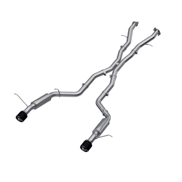 S51053CF Cat-Back Exhaust System, Made of Stainless Steel, Armor Pro Series