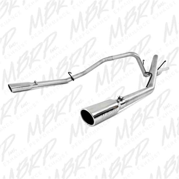 S5126AL Cat-Back Exhaust System, 5.7L, 8Cyl, Made of Aluminized Steel, Armor Lite Series