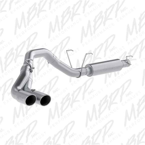 S5150AL Cat-Back Exhaust System, 6.4L, 8Cyl, Made of Aluminized Steel, Armor Lite Series