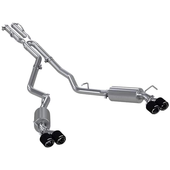 S52053CF Cat-Back Exhaust System, 3.0L, 6Cyl, Made of Stainless Steel, Armor Pro Series
